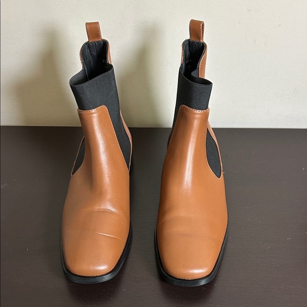 Everlane The Italian Leather Square Toe
Chelsea Boot Peanut Brown Sz 8 - Picture 3 of 9